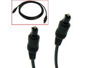 HQmade Digital Optical Audio Toslink Cable 5 1.5 Meters