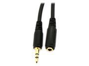 HQmade Q344 10Ft 3.5mm Jack Aux Audio Stereo Cable Male to Female Extension Cable