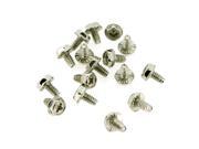 HQmade Screws 3.5mm Phillips Hex Washer Screw For Computer Power Supply PCI slot use Nickle Order By PCS
