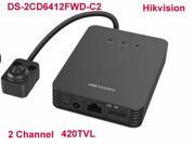 Hikvision DS 2CD6412FWD C2 IP Network Camera Host HD Pinhole 1.3MP WDR Mini Covert 2 ch
