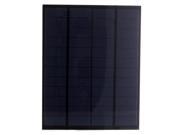 5.5W 12V 430mA Solar Panel Epoxy Coated Monocrystalline Sunpower Solar Cell