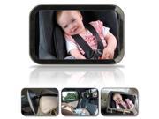 Adjustable Wide View Rear Baby Child Seat Car Safety Care Mirror Headrest Mount