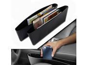 Black Car Auto Accessories Phone Holder Organizer Seat Seam Storage Box Bag