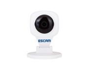 ESCAM QF506 HD 720P 1MP Support Onvif Wifi Alarm Built In Mic IR CUT IP Camera White Color