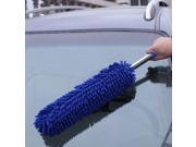 Car Cleaning Wash Brush Household Dusting Tool Large Microfiber Duster Blue Color