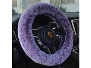 Soft Comfortable Wool Steering Wrap Warm Vehicle Car SUV Truck Steering Wheel Cover Diameter 38cm