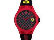 UPC 885997179027 product image for FERRARI MEN'S PIT CREW 44MM SILICONE BAND PLASTIC CASE QUARTZ WATCH 0830287 | upcitemdb.com