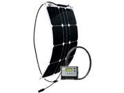 Go Power! GP FLEX 30 30W Flexible Mono Crystalline Solar Kit with 10 Amp PWM Solar Controller