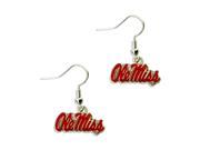 OLE MISS Running Rebels Dangle Logo Earring Set NCAA Charm Gift