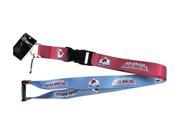 NHL Colorado Avalanche Reversible Lanyard Keychain ID Holder