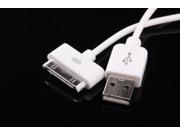USB Data Sync Charger Cable for iPhone 3G 4 4G 4S 4GS iPod Nano Touch