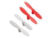 8.98mm Cheerson CX-10 V272 H111 CX11 JXD395 RC Quadcopter Spare Part Blade Propeller Set Red & White