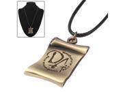 Fashionable Harry Potter Scroll Style Alloy Necklace Neck Jewelry