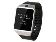 ZF12 1.54 Inch Wearable Bluetooth Smartwatch with Infrared Sensors for iPhone and Android Smart Phone (Silver)