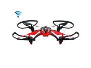L6052W 4-Channel 360 Degree Flips 2.4GHz Radio Control Quadcopter with 6-axis Gyro / FPV Camera / WiFi (Red)
