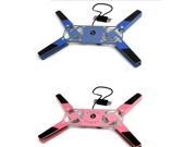 Mini USB Octopus Laptop Notebook 2 Fan Cooling Pad Cooler stand Folding racks 4 colors stand for laptop suporte para notebook