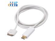 1080P Dock Connector 30 Pin To HDMI TV Adapter Cable for iPhone 4s iPad 2 3 LJ