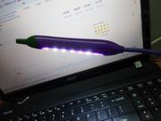 USB LAMP reader lamp Reading table lamp lentils lamp for laptop with 7 LED USB 2.0