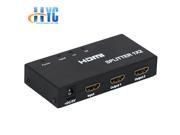 HDMI 1080P 3D 1.4 Switcher Switch Splitter 1 in 2 out Port HDTV FOR Xbox FOR PS3 DVD !HDMI video crossover One IN two OUT HDMI Splitter 1 TO 2 HDMI split scre