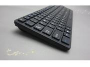 Wireless keyboard utrathin New Set Kit Andrews TV 2.4G Ultra Slim Portable Wireless Keyboard for windows xp 7 8 vista OS