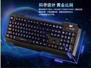 USB LED Backlight Gaming Keyboard Wired Lighted Backlit Illuminated Computer PC