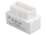Super Mini ELM327 v1.5 OBD2 OBDII Bluetooth Adapter Auto Scanner TORQUE ANDROID V1.5 White Smart Car Diagnostic Interface ELM 327 Wireless Scan Tool