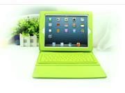 For New Apple iPad 4 3 2 Stand Leather Case Cover With Bluetooth Keyboard Black