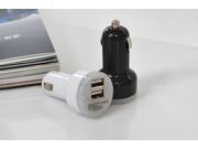 2X IN Car Mobile Phone Charger Adapter For Smartphone iPhone Ipod USB Ports 3.1A