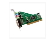 PCI 3D stereo adapter PC desktop Windows 7 cmedia 8738 green version of the 4 channel sound card