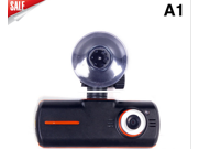 The latest vehicle traveling data recorder rearview mirror integrated machine A1 HD dual lens ultra wide angle vision driving recorder
