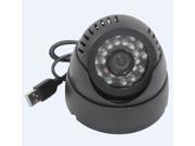 K802 USB Motion Detection Night Vision Home Security DVR Dome Camera TF Card Slot Surveillance camera card surveillance camera 10 m infrared conch K802 TF card