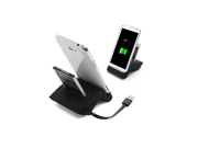 Dual USB Sync Battery Dock Base Charger Holder Fr Samsung Galaxy Note 2 II N7100 White black