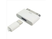 8 Pin Female iPhone 5S 5 to 30 Pin Male Adapter for iPhone 4S 4 iPad 2 3 Charger iPhone 5 to iPhone 4 Cable Adapter white