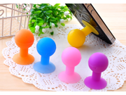 10 PCS Mini Octopus Cute Cell Phone Mounts Candy Color Portable Silicone Phone Holder Stand Stents For Iphone Ipad Samsung Phone Tablet