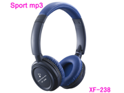 xf 238 Wireless Bluetooth Stereo Card Head Mounted Headphones Micro SD Player FM Stereo Radio Headset