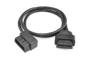 iKKEGOL 3ft 1M OBD II OBD2 16Pin Car Mable to Female Extension Cable Diagnostic Extender
