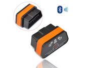iKKEGOL® Vgate iCar 2 Mini ELM327 OBD2 II Bluetooth Car Diagnostic Scanner Torque Android Black Orange