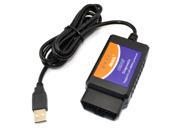 iKKEGOL ELM327 V2.1 USB Interface ODBII ODB2 Diagnostic Car Auto Scanner Tool Cable Scan
