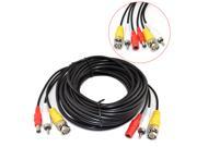 iKKEGOL 33ft 10M Video Audio 12V Power DVR Security CCTV Camera RCA BNC Cable Cord Lead