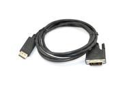 1.8M 6ft DisplayPort DP Male Display Port to DVD D 18 1 Male Adapter Cable Lead