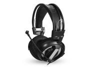 E 3lue E blue EHH007 Stereo Wired Gaming Headphone Headset Earphone with Microphone Black