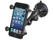 HOT SALE RAM Composite Twist Lock Suction Cup Mount with Universal X Grip for iPhone 6 6p 5s 5c 5 4s 4 Cell Phones