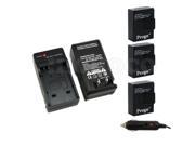 3 Battery Charger Combo Kit For GoPro HD HERO 3 HERO 3 Camera
