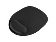 Wrist Comfort Mouse Pad Mat For Optical Trackball Mouse Computer Gaming Black