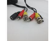 4 x 50ft Security Camera Audio Video Power Cable CCD BNC RCA CCTV DVR Wire Cord