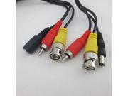 2 x 100ft Audio Video Power Cable CCD Security Camera BNC RCA CCTV DVR Wire Cord