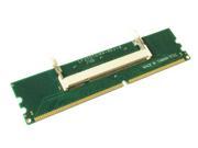 New DDR1 Laptop 200 pin to Desktop 184 pin Memory Slot Adapter Converter Motherboard Accessories
