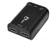 New SIIG 2 Port HDMI Splitter with Audio USB Powered 340 MHz to 340 MHz HDMI I