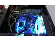 Antec Spot Cool 100 Internal Blue LED Case Fan GOOSENECK MOUNTS