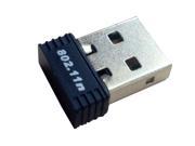 E buy World USB Wireless Adapter 2.0 802.11n g b 2.4GHZ 150Mbps Wifi WLAN nano mini
